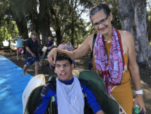 Faciliter l'accessibilité à la Pointe Vénus : Mahina a acquis son tiralo et ses tapis Faciliter l'accessibilité à la Pointe Vénus : Mahina a acquis son tiralo et ses tapis