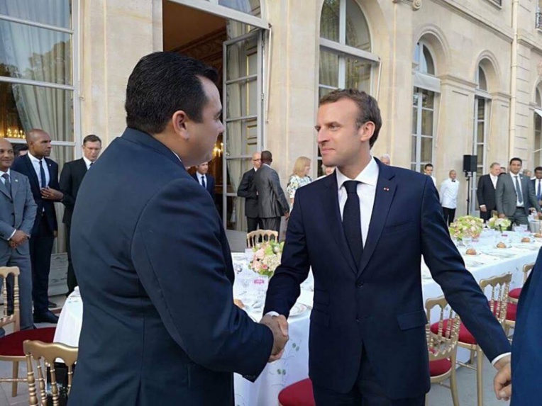 Le vice Président Teva Rohfritsch représentait le Président Edouard Fritch. Le vice Président Teva Rohfritsch représentait le Président Edouard Fritch.