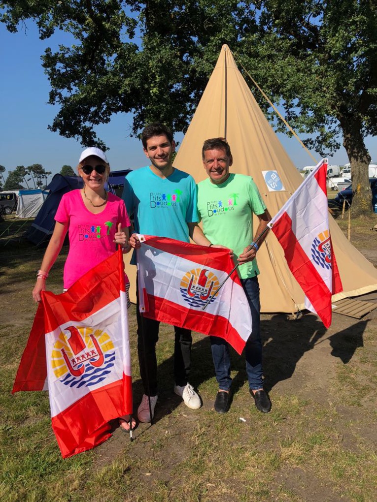 Une équipe de Tahiti aux 24 heures du Mans en rollers