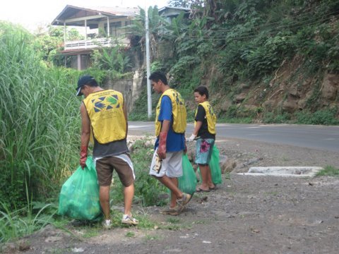 Les jeunes volontaires de Faa'a