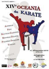« XIV Championnat d’Océanie de Karaté Tahiti Oceania 2010 »