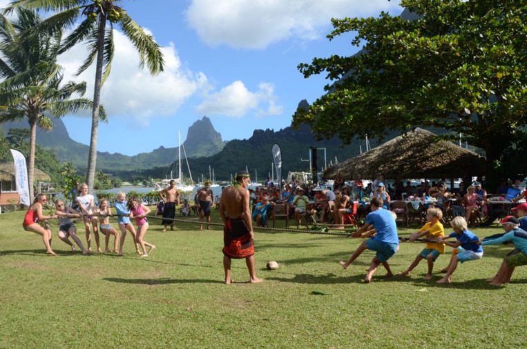 Les activités ont été proposées dans le cadre magnifique de Moorea Les activités ont été proposées dans le cadre magnifique de Moorea