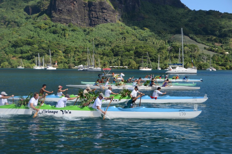 De l'initiation au va'a était également au programme De l'initiation au va'a était également au programme