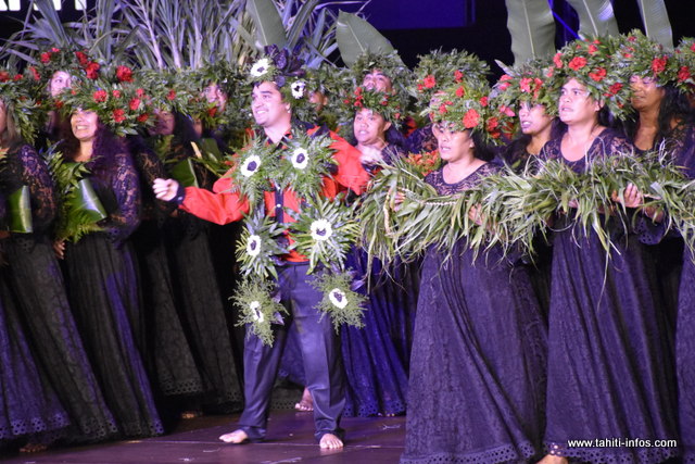 Heiva i Tahiti : la prestation de "Reo Papara" en photos