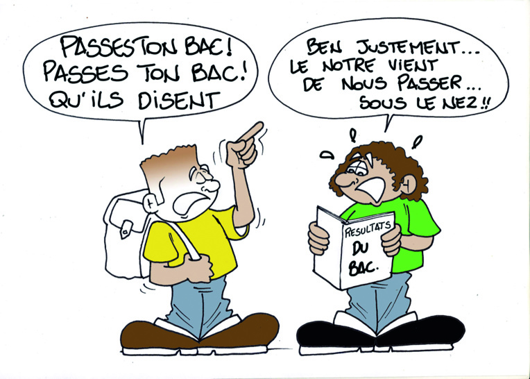 " Résultats du bac " vu par Munoz " Résultats du bac " vu par Munoz
