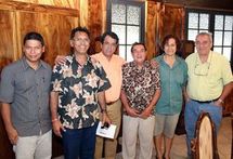 Edouard Fritch : signature de convention d'équipement avec 3 communes