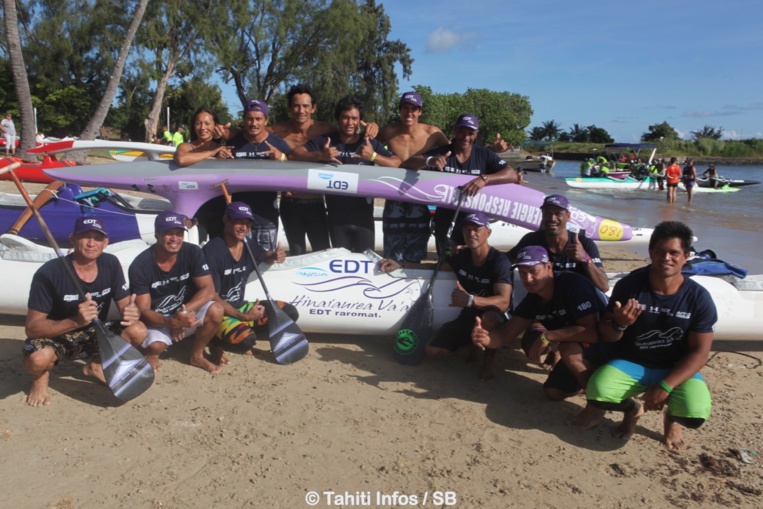 Belle victoire d'Hinaraurea chez les vétérans Belle victoire d'Hinaraurea chez les vétérans