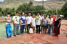 Mission aux Marquises du ministre Mita Teriipaia