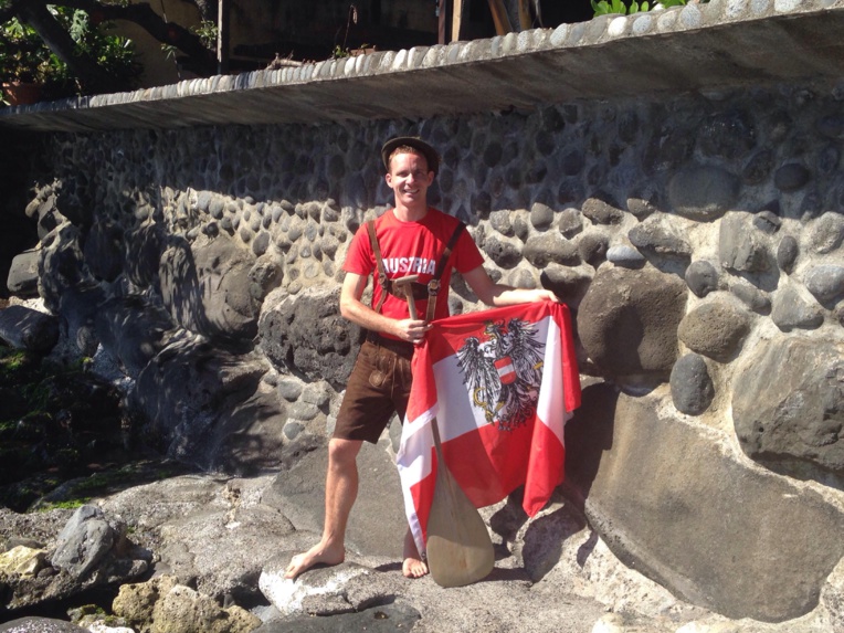 Bernhard Walzl, un Autrichien aux championnats du monde de va’a Bernhard Walzl, un Autrichien aux championnats du monde de va’a