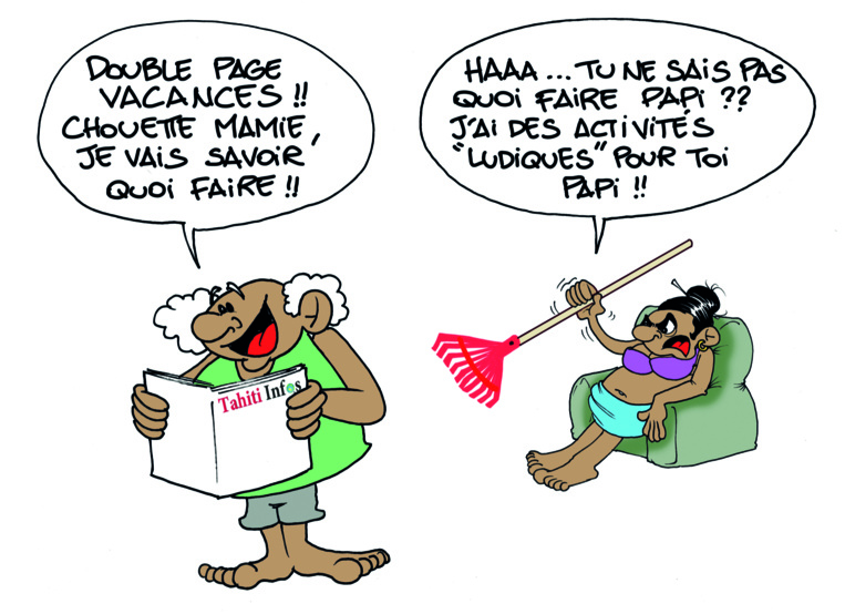 " Les vacances scolaires " vu par Munoz