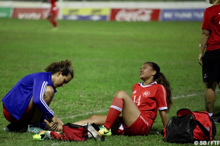 Vaihei Samin a été malheureusement blessée Vaihei Samin a été malheureusement blessée