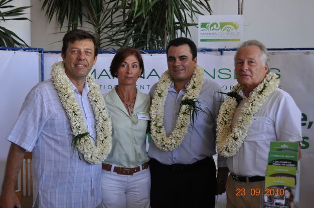 Inauguration par le ministre Teva Rohfritsch