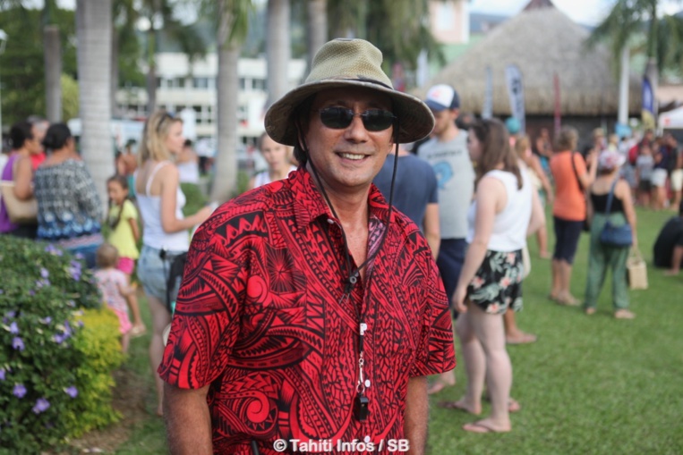 Enoch Laughlin, président de la fédération des sports traditionnels Enoch Laughlin, président de la fédération des sports traditionnels