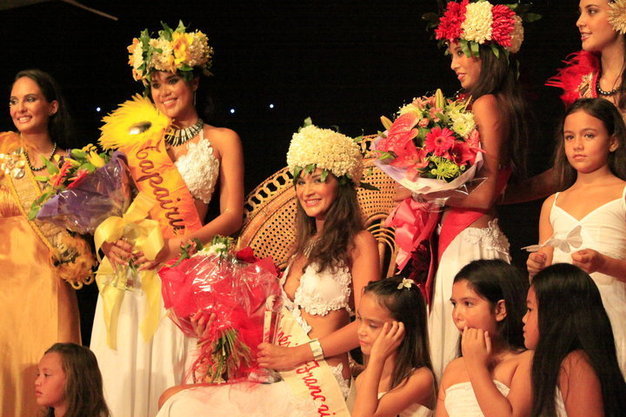 Miss Polynésie 2010: Mihilani  Ambassadrice de la culture: Mihiatea Ambassadrice du tourisme: Heiana Miss photogénique: Tarita Plus beau maillot: Maimiti