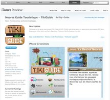 Le TIKIGUIDE, le guide GPS touristique de Tahiti et Moorea. Le TIKIGUIDE, le guide GPS touristique de Tahiti et Moorea.