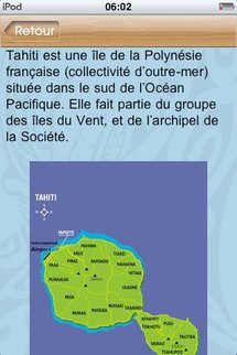 Le TIKIGUIDE, le guide GPS touristique de Tahiti et Moorea.