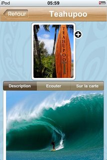 Le TIKIGUIDE, le guide GPS touristique de Tahiti et Moorea.