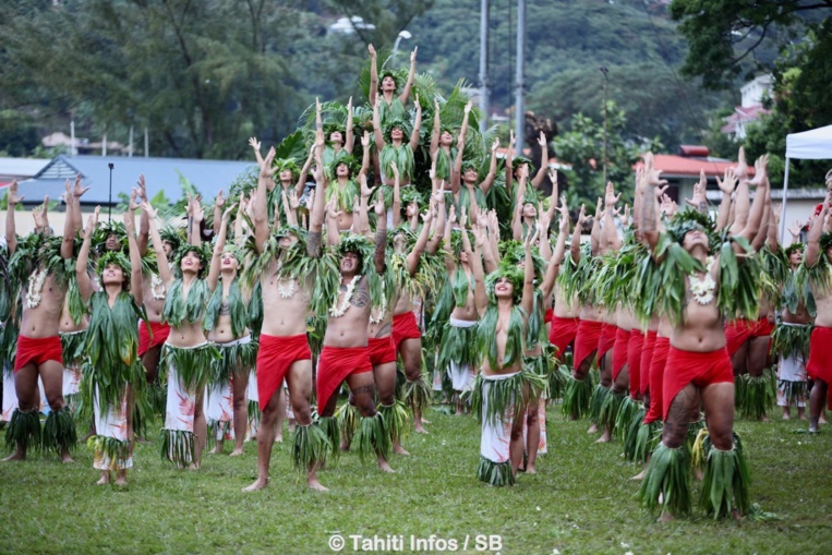 Le groupe Hei Tahiti a propose de belles chorégraphies