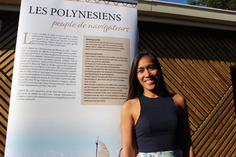 Haumata Wong, chargée de projet culture. Haumata Wong, chargée de projet culture.