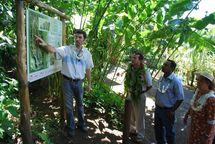 Fin des travaux de construction sur le site de Vaipahi
