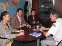 Moana Greig rencontre le Général Artur