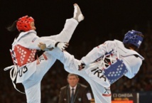 Le taekwondo est un art martial d'origine sud-coréenne, dont le nom peut se traduire par La voie du pied et du poing.