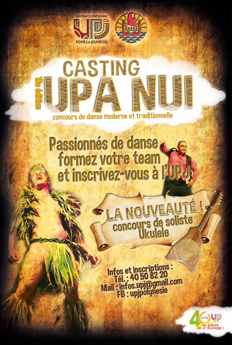 L’Union Polynésienne pour la Jeunesse fête ses 40 ans