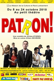 PATRON! à partir du 08 octobre au petit théatre