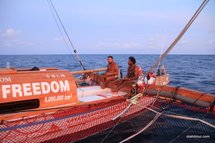 247 MILES DE PALAU ET UNE NOUVELLE JOURNE A BORD DE O TAHITI NUI FREEDOM