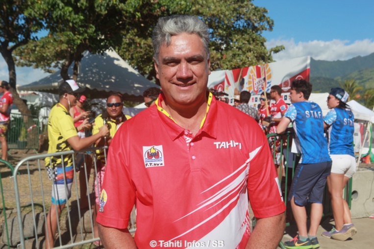 Gordon Barff, chef de la délégation Tahitienne