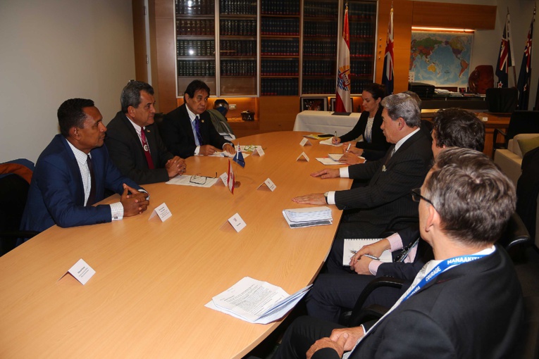 Signature d’un Plan de coopération entre la Polynésie française et la Nouvelle-Zélande