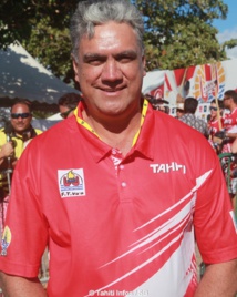 Gordon Barff, responsable de la délégation tahitienne