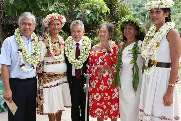 JOURNEE DES MATAHIAPO A MOOREA - Christine WINKELSTROETER: "une personnalité exemplaire"