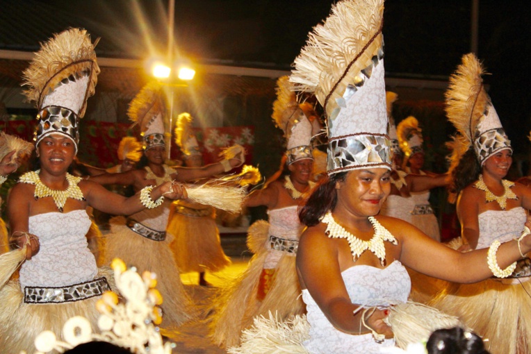 Tamariki Kauaki a enchanté le public. (Photo amateur) Tamariki Kauaki a enchanté le public. (Photo amateur)