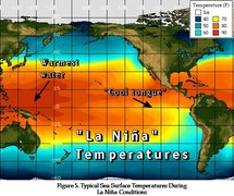 La Niña installée pour six mois dans le Pacifique, annonce fortes moussons et plus d'ouragans