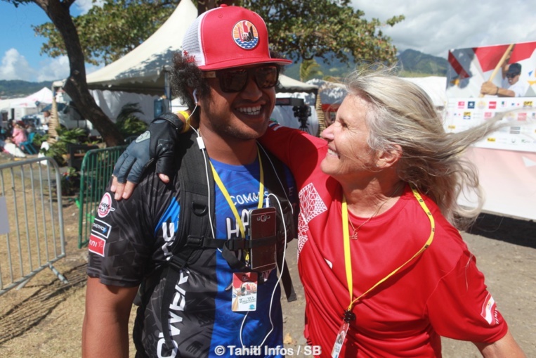 Tepou Kelly, bénévole de Punaauia Tepou Kelly, bénévole de Punaauia