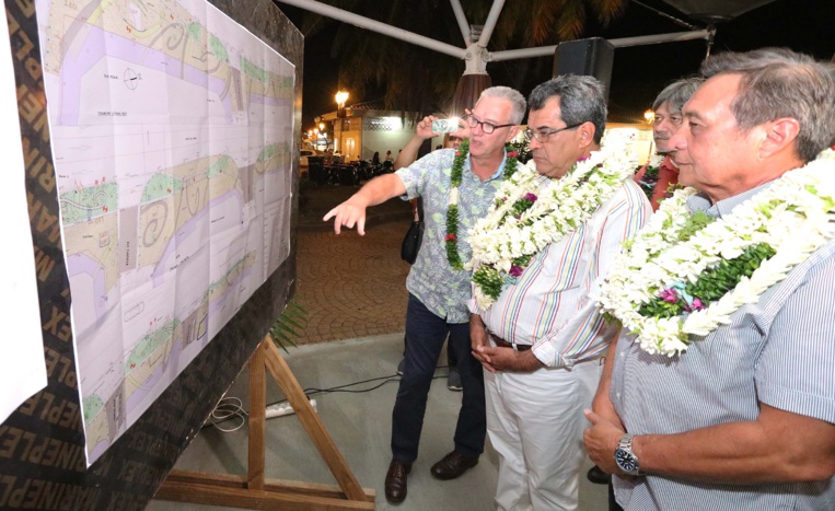 Inauguration des aménagements du front de mer de Papeete Inauguration des aménagements du front de mer de Papeete