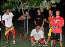 L'équipe sélectionnée