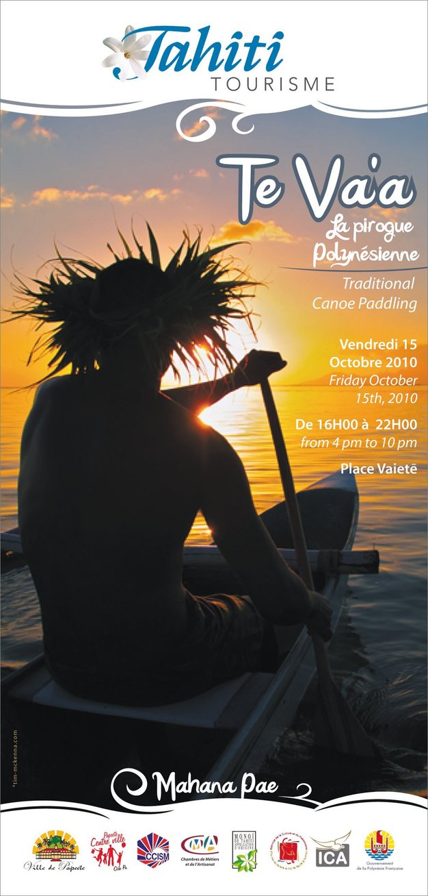 « Mahana Pae » sur le thème de la pirogue Polynésienne, « Te Va’a ».