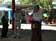 Inauguration du salon du livre: tous ensemble autour de la lecture.