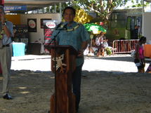 Inauguration du salon du livre: tous ensemble autour de la lecture.