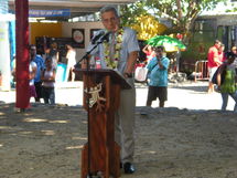 Inauguration du salon du livre: tous ensemble autour de la lecture.