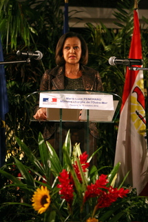 Discours prononcé par Mme Marie-Luce Penchard vendredi 15 octobre
