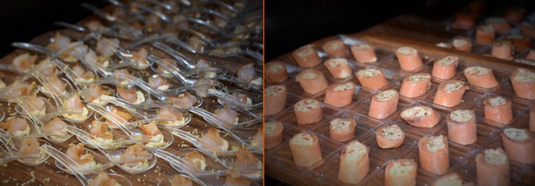 Des exemples de verrines qui seront préparés pour l'occasion. Des exemples de verrines qui seront préparés pour l'occasion.