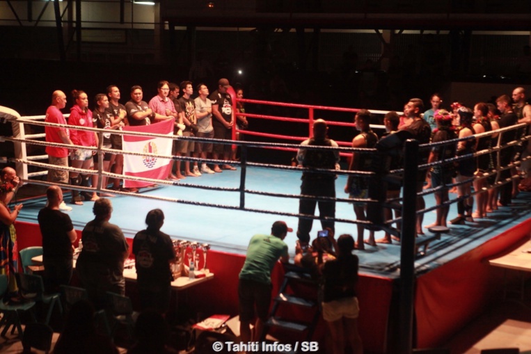 Cinq combats internationaux étaient au programme Cinq combats internationaux étaient au programme