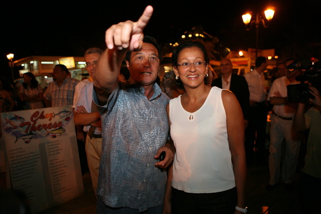 Marie-Luce Penchard: Dîner aux roulottes