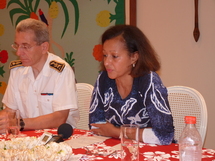 Marie-Luce Penchard est repartie avec un sentiment "mitigé"