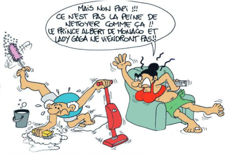 " Des stars en vacances au fenua " vu par Munoz " Des stars en vacances au fenua " vu par Munoz