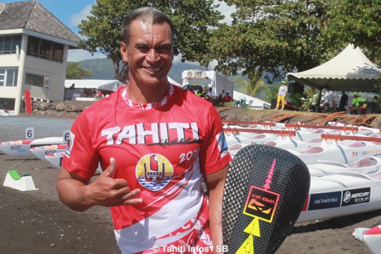 Para Va'a - Tokyo 2020 : Patrick Viriamu et Raiarii Teuiau en équipe de France