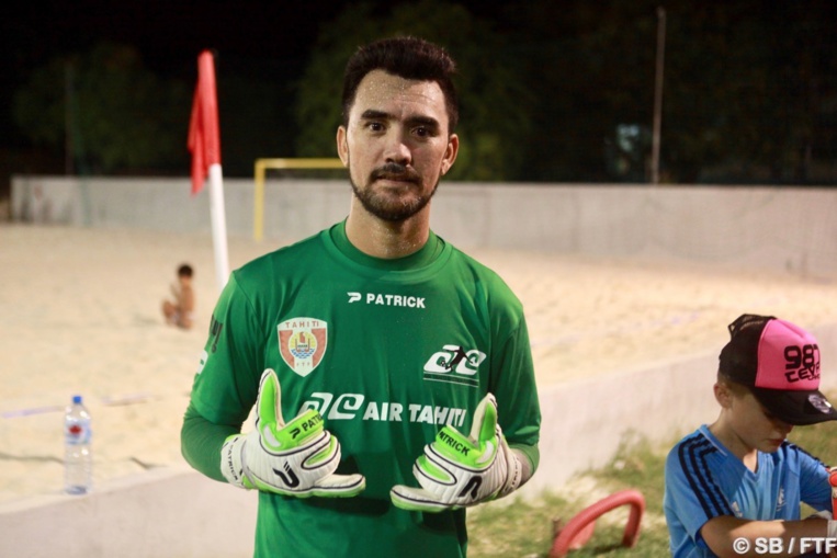 Jonathan Torohia, coach de l'équipe Air Tahiti-Teva Import